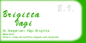 brigitta vagi business card